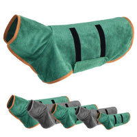 Comfortable Dog Bathrobe - Finn-Blue-XS-State of Style