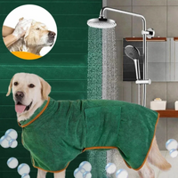 Comfortable Dog Bathrobe - Finn-Blue-XS-State of Style