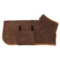 Comfortable Dog Bathrobe - Finn-Brown-XS-State of Style