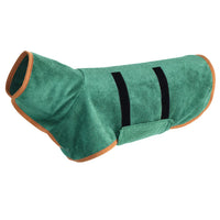 Comfortable Dog Bathrobe - Finn-Green-XL-State of Style
