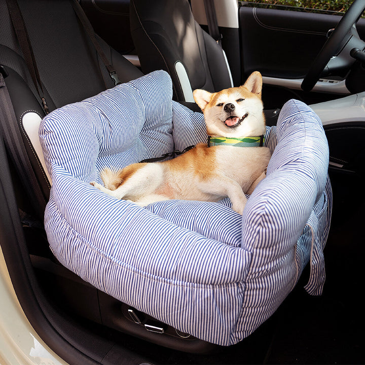 Comfortable Dog Bed for the Car - TravelPaw-Dark Green-State of Style