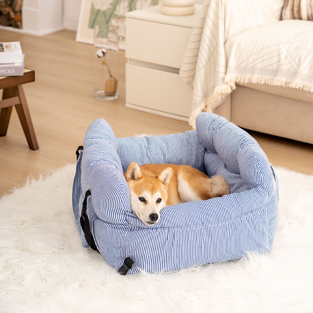 Comfortable Dog Bed for the Car - TravelPaw-Dark Green-State of Style