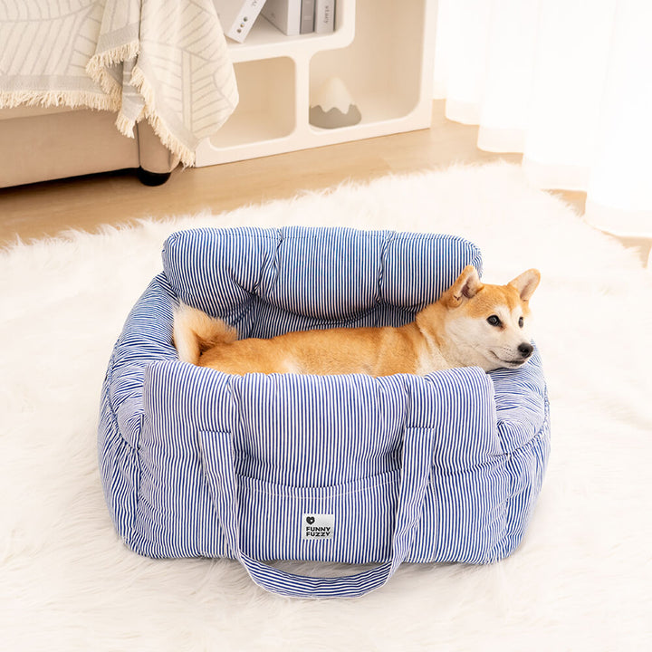 Comfortable Dog Bed for the Car - TravelPaw-Dark Green-State of Style