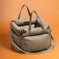 Comfortable Dog Car Seat - PawLuxury-Grey-State of Style