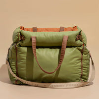 Comfortable Dog Car Seat - PawLuxury-Orange Green-State of Style
