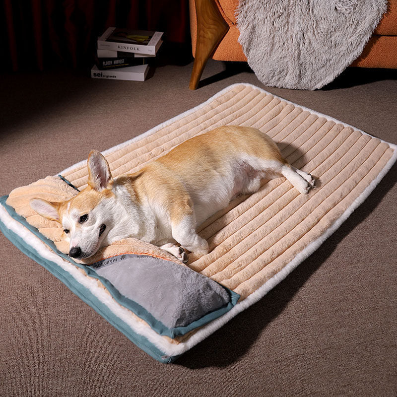 Comfortable Dog Mat - DreamCloud-Khaki-S-State of Style