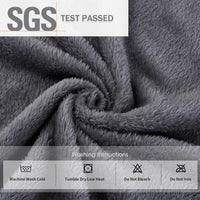 Comfortable Flannel Men's Bathrobe - James-Black-S/M-State of Style