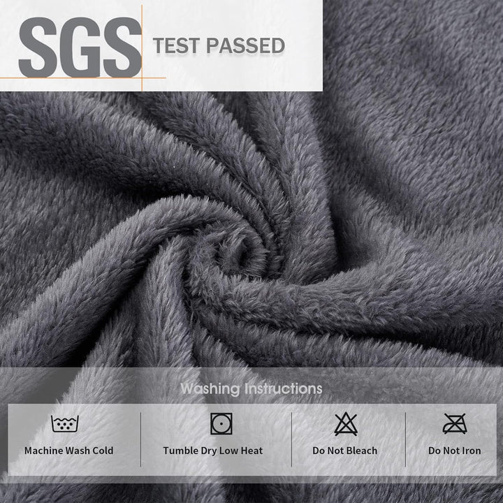 Comfortable Flannel Men's Bathrobe - James-Black-S/M-State of Style