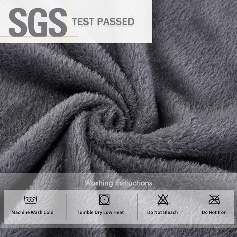 Comfortable Flannel Men's Bathrobe - James-Black-S/M-State of Style