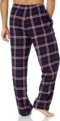 Comfortable Flannel Men's Pyjama Pants - Kyran-Grey White-S-State of Style