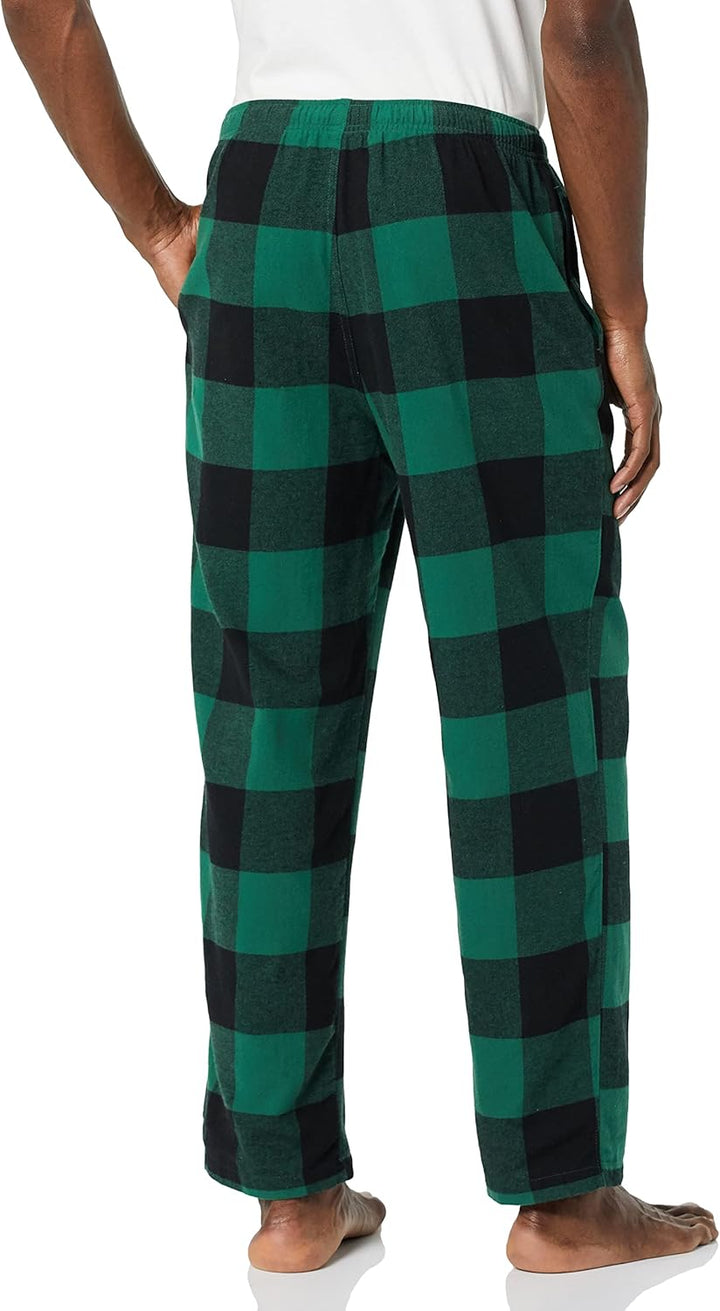 Comfortable Flannel Men's Pyjama Pants - Kyran-Grey White-S-State of Style