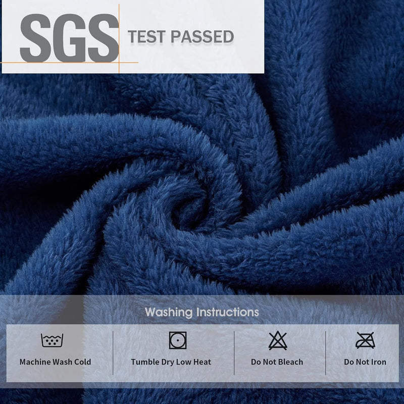 Comfortable Flannel Men's Robe - James-Black-S/M-State of Style