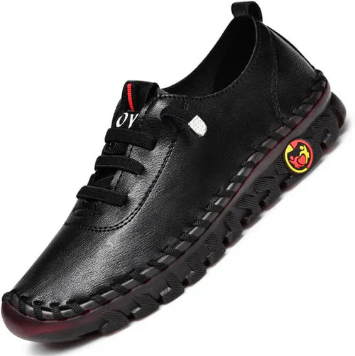 Comfortable Flat Women's Loafer – Ella-Black-4.5-State of Style