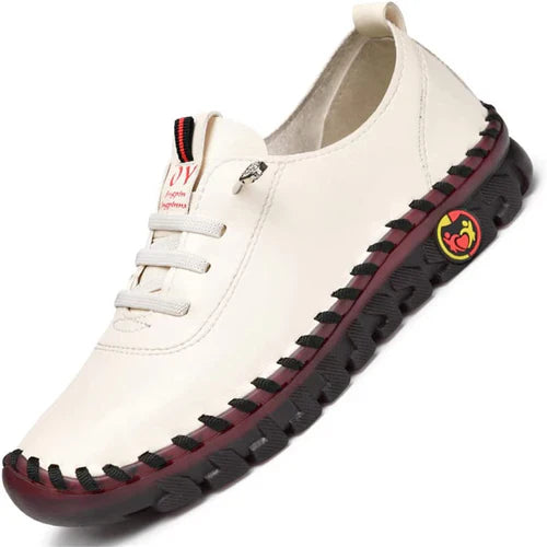 Comfortable Flat Women's Loafer – Ella-White-4.5-State of Style