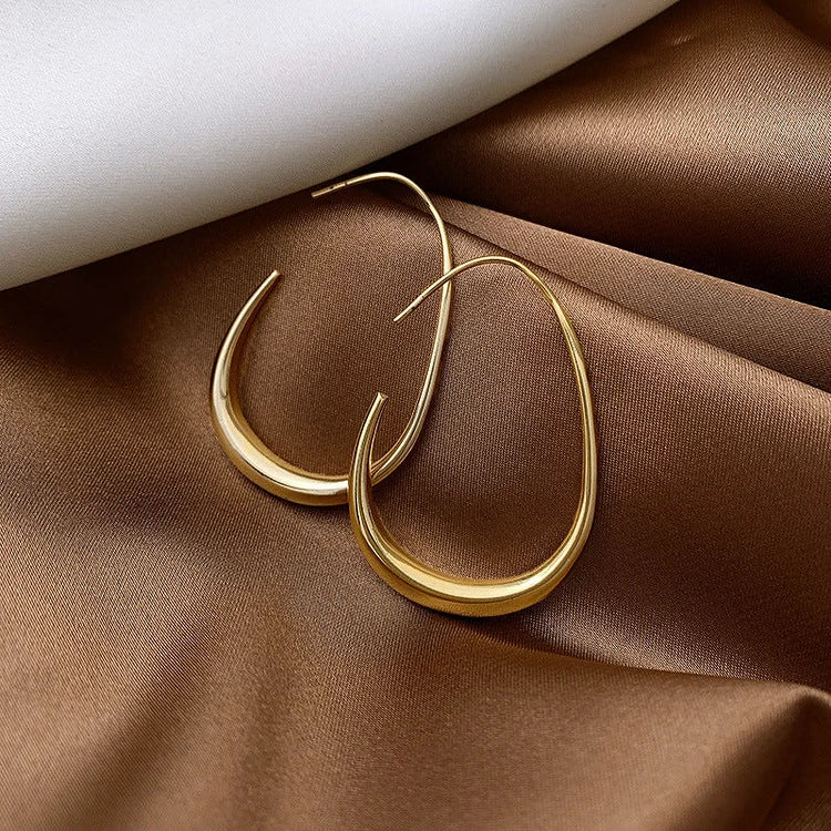 Comfortable Fluid Hoops - Liv-State of Style