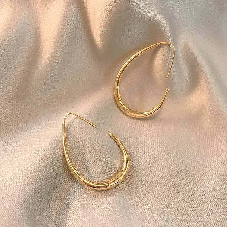 Comfortable Fluid Hoops - Liv-State of Style