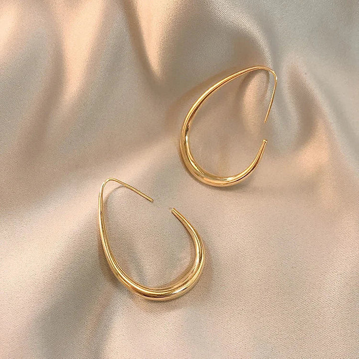 Comfortable Fluid Hoops - Liv-State of Style
