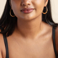 Comfortable Fluid Hoops - Liv-State of Style