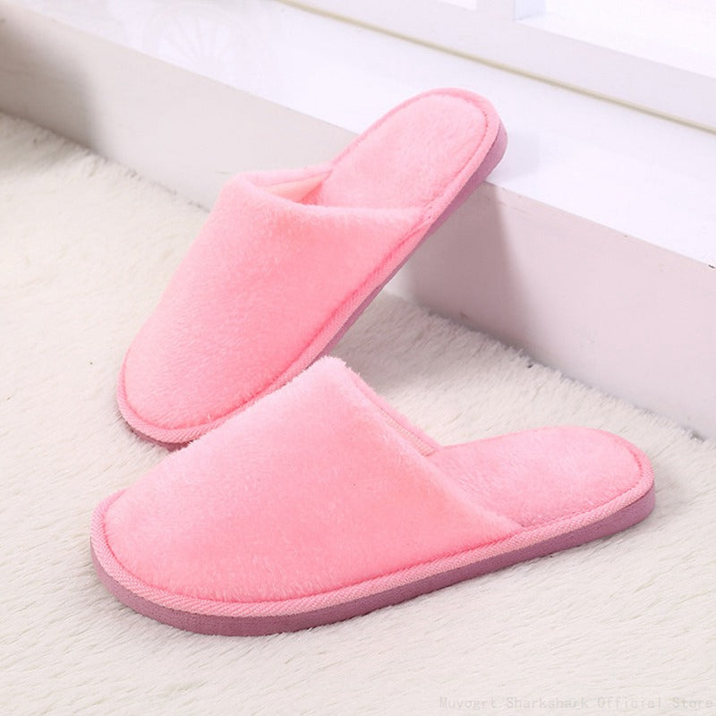 Comfortable Fur Slippers - Sofie-Pink-3.5-State of Style