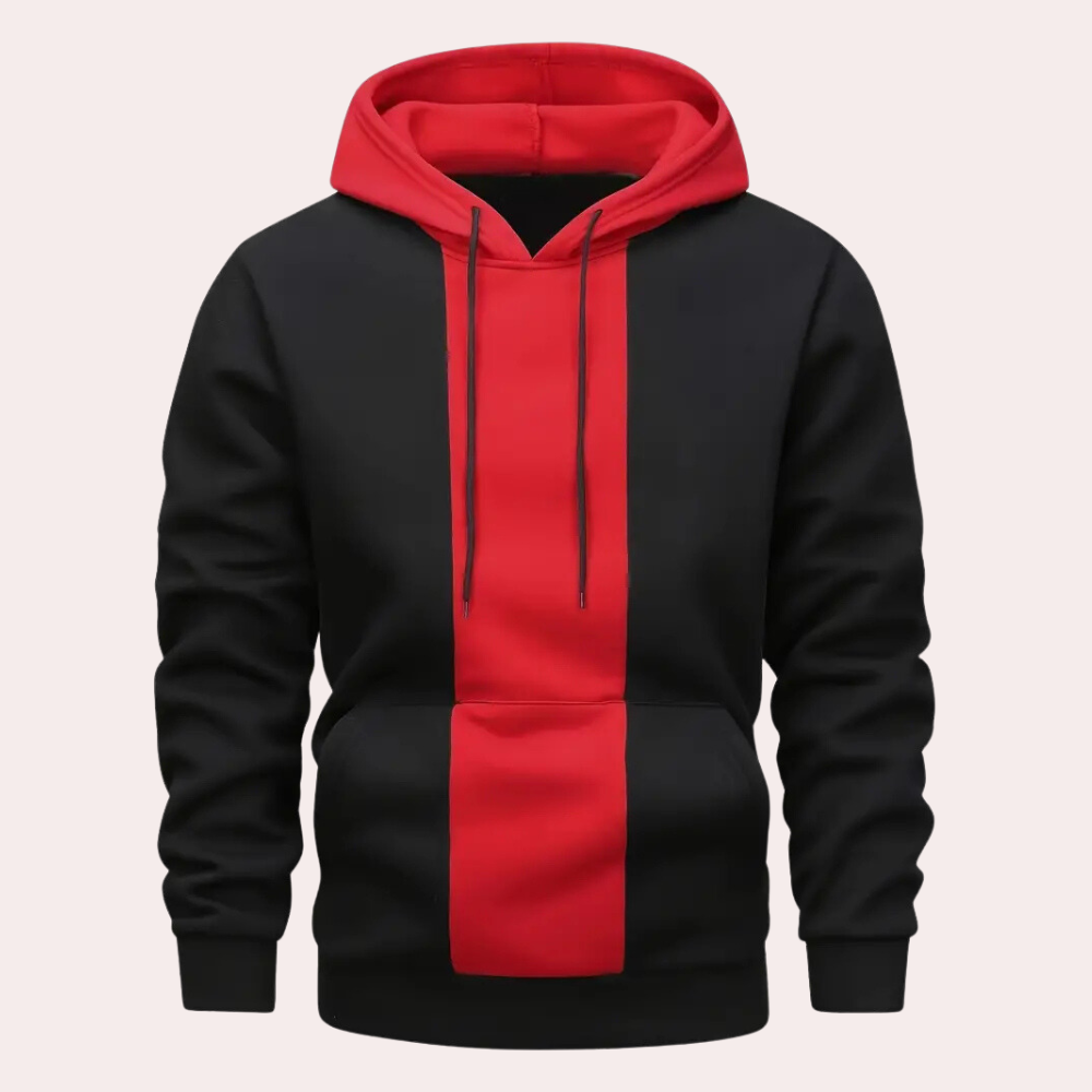 Comfortable Hoodie for Men - Rowan-Black-S-State of Style