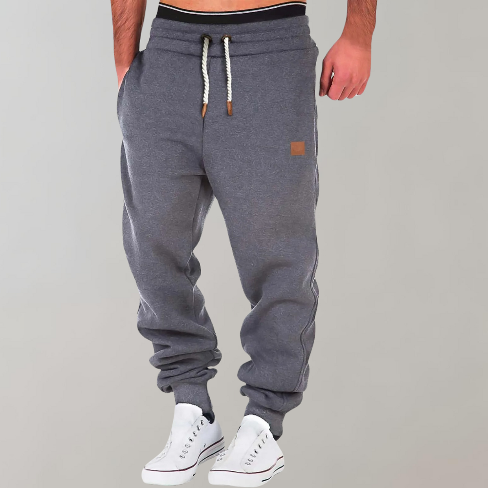 Comfortable Jogging Trousers for Men - Titan-Dark grey-S-State of Style