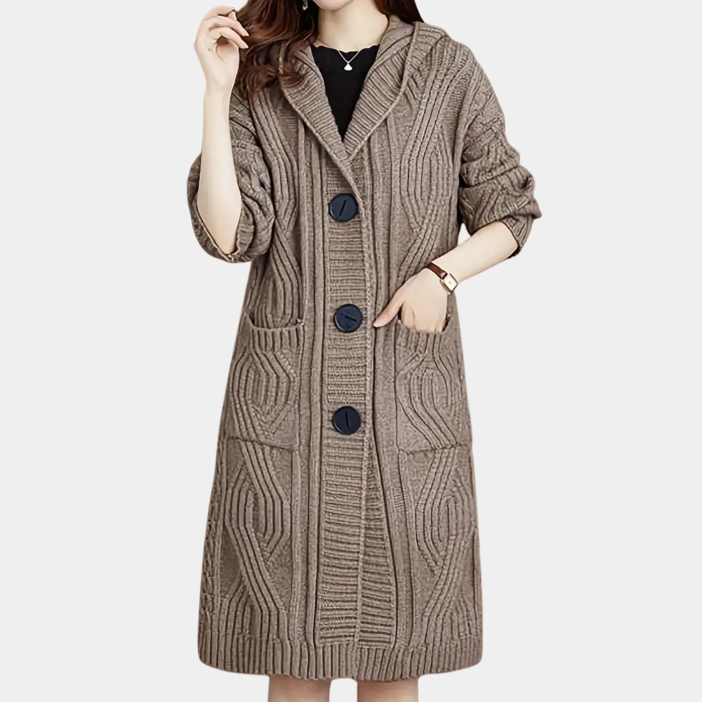 Comfortable Knitted Cardigan for Women - Mira-XS-State of Style