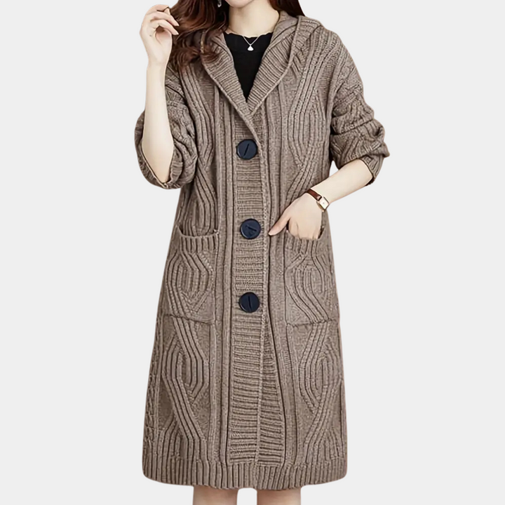 Comfortable Knitted Cardigan for Women - Mira-XS-State of Style