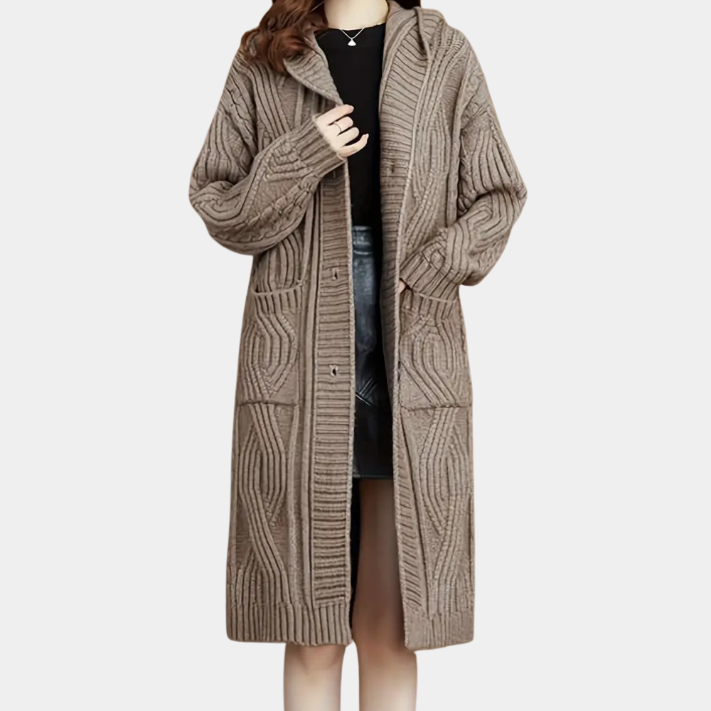 Comfortable Knitted Cardigan for Women - Mira-XS-State of Style