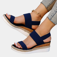 Comfortable Ladies Sandals for Every Day - Noa-Blue-3-State of Style