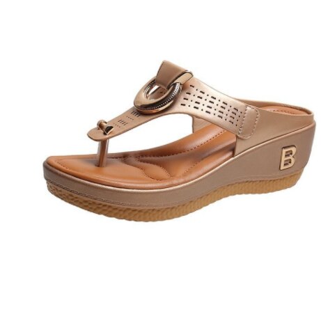 Comfortable Ladies' Sandals with Supportive Fit – Talia-Cream-3-State of Style