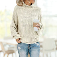 Comfortable Ladies' Sweater - Mia-Beige-S-State of Style