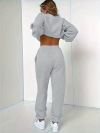 Comfortable Ladies' Tracksuit - Ivy-Black-S-State of Style