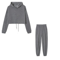 Comfortable Ladies Training Suit - Serena-Grey-S-State of Style