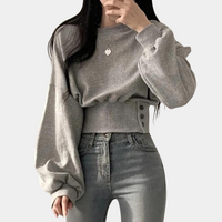 Comfortable Loose Fit Women's Sweater - Emma-Grey-XS-State of Style