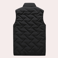 Comfortable Men's Bodywarmer - Daan-Black-S-State of Style