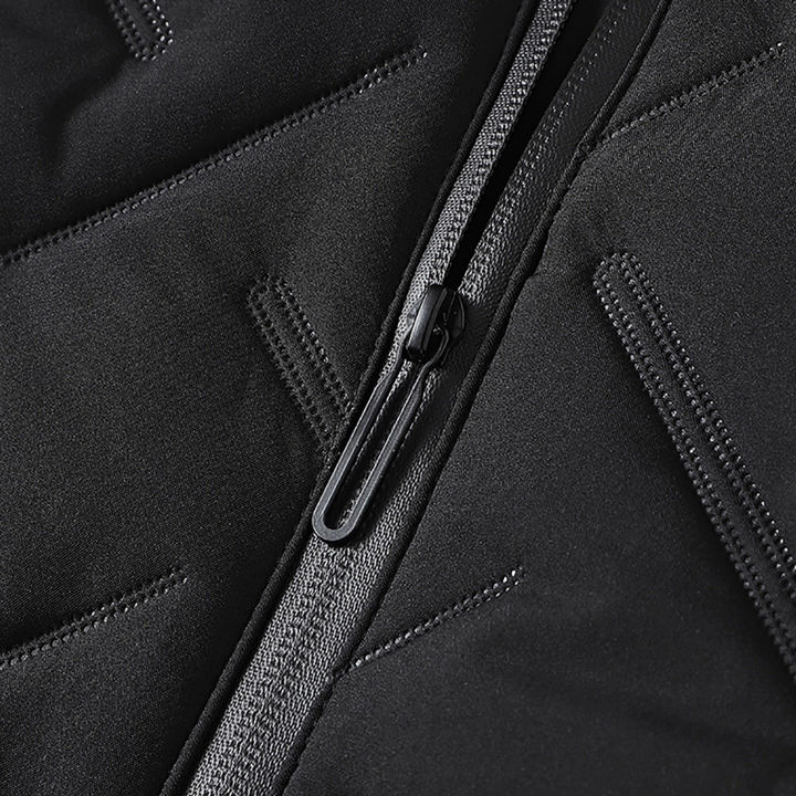 Comfortable Men's Bodywarmer - Daan-Black-S-State of Style