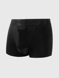 Comfortable Men's Boxer Shorts (3-Pack) - Devon-Black/Grey/Blue-L-State of Style