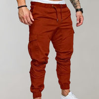 Comfortable Men's Cargo Pants - Elias-Brown-M-State of Style