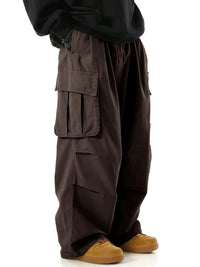 Comfortable Men's Cargo Trousers with Multiple Pockets - Daan-Black-S-State of Style