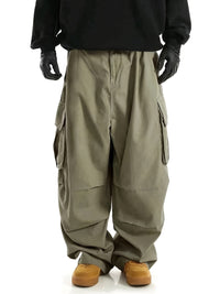 Comfortable Men's Cargo Trousers with Multiple Pockets - Daan-Green-S-State of Style