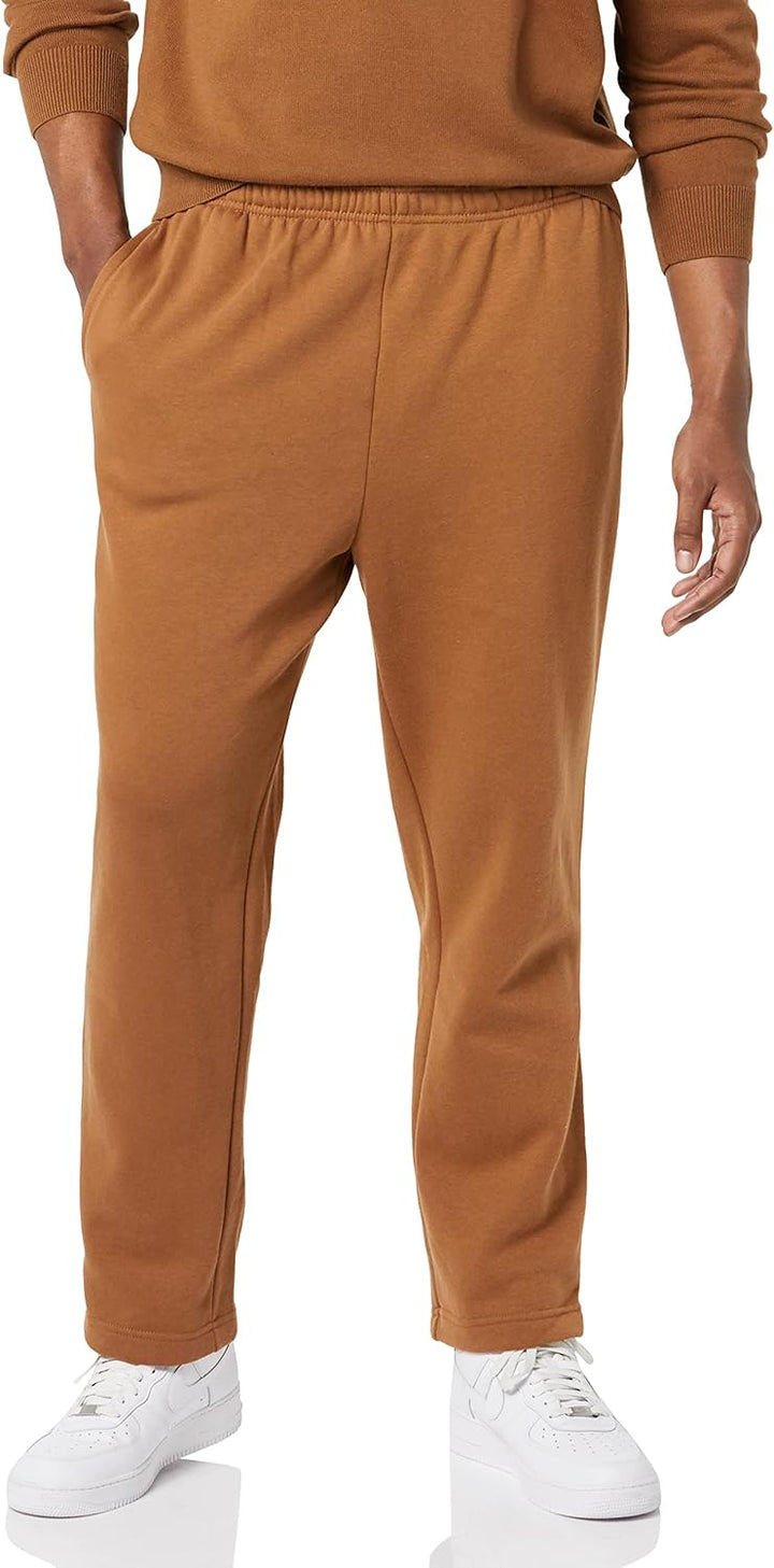 Comfortable Men's Fleece Sweatpants - Luca-Black-S-State of Style