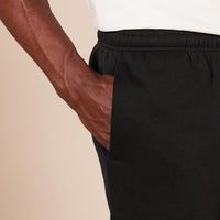 Comfortable Men's Fleece Sweatpants - Luca-Black-S-State of Style