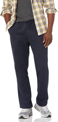 Comfortable Men's Fleece Sweatpants - Luca-Navy Blue-S-State of Style