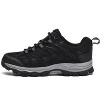 Comfortable Men's Hiking Shoes - TerraTrek-6-Black-State of Style