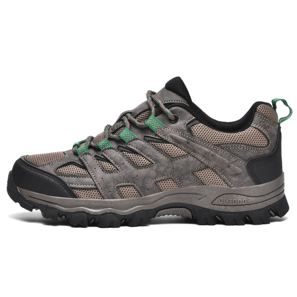 Comfortable Men's Hiking Shoes - TerraTrek-6-Brown-State of Style