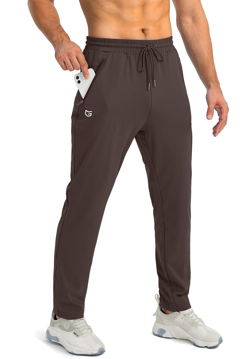 Comfortable Men's Joggers - Noah-Brown-S-State of Style