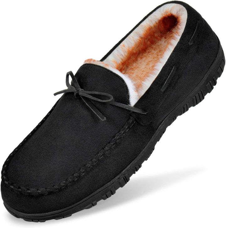 Comfortable Men's Slippers - David-Black-8.5-State of Style