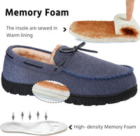 Comfortable Men's Slippers - David-Black (Leather)-8.5-State of Style