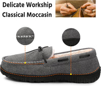 Comfortable Men's Slippers - David-Black (Leather)-8.5-State of Style