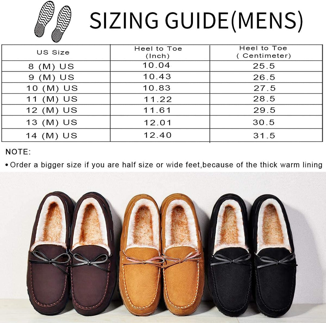 Comfortable Men's Slippers - David-Black (Leather)-8.5-State of Style
